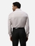 Men Slim Fit Checkered Medium Fawn Shirt