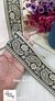 Black Keri Floral Banarasi Lace