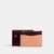 Colorblock Leather Essential Card Holder Wallet