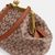 Large Kisslock Frame Bag In Crystal Signature Jacquard