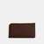 Refined Calf Leather New York Zip Card Case