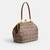 Large Kisslock Frame Bag In Crystal Signature Jacquard