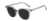 AUGEN By Visions India Retro Vintage Square Abstract Unisex Sunglasses UV400 Protected Large Size (Black2, 135)