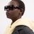 Rivet Oversized Square Sunglasses