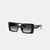 Rivet Oversized Square Sunglasses