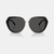 Maxi Sculpted C Oversized Round Sunglasses