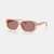 Quilted Rectangle Sunglasses