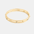 Signature C Open Bangle Bracelet