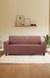 neudot Elegance Sofa for Living Room |3 Persons Sofa|Premium Fabric with Cushioned Armrest |Neem Wood Frame|3 Seater in - Ceramic Pink