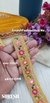 Sabyasachi Inspired Sunshine Yellow Mini Floral Lace – 48121