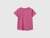 T-shirt with print and embroidery