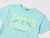 Organic cotton T-shirt with logo print