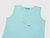 Organic cotton tank top with logo print