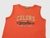 Organic cotton tank top with logo print