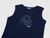 Organic cotton tank top with logo print