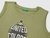 Organic cotton tank top with logo print