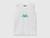 Organic cotton tank top with logo print