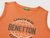 Organic cotton tank top with logo print