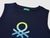 Organic cotton tank top with logo print