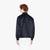 Regular Fit Monochromatic All Over Logo Jacket With Dual Zip Closure