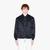 Regular Fit Monochromatic All Over Logo Jacket With Dual Zip Closure