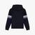 Comfort Fit Stretch Cotton Hoodie With Decorative Branded Tape