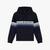 Comfort Fit Stretch Cotton Hoodie With Decorative Branded Tape