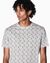 Regular Fit All Over Logo Cotton Crewneck T-Shirt