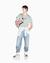 Regular Fit Cotton Crewneck T-Shirt With Embroidered Branding