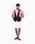Colour Block Zip-Up Jacket