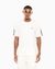 Natural VENTUS7 T-Shirt With Contrasting Logo