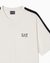 Natural VENTUS7 T-Shirt With Contrasting Logo