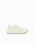 Round Toe Mesh Sneakers  With Branded Heel Tab And Rubber Sole