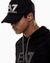 Cotton Baseball Cap With Oversized Logo