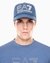 Cotton Baseball Cap With Oversized Logo