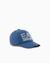 Cotton Baseball Cap With Oversized Logo