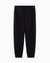 Regular Fit Cotton Joggers With Elasticated Waistband And Monochromatic Logo Tape