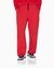 Regular Fit Cotton Trousers With Contrast Tape And Elasticated Waistband