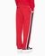 Regular Fit Cotton Trousers With Contrast Tape And Elasticated Waistband