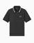 Regular Fit Cotton Polo Shirt With 3 Button Closure And Contrast Collar Tipping