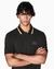 Regular Fit Cotton Polo Shirt With 3 Button Closure And Contrast Collar Tipping