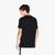 Regular Fit Cotton Crewneck T-Shirt With Monochromatic Logo Tape