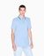 Regular Fit Cotton Polo Shirt With Zip Closure And Logo Patch On Hem
