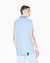 Regular Fit Cotton Polo Shirt With Zip Closure And Logo Patch On Hem