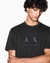 Regular Fit Cotton Crewneck T-Shirt With Central Textured Branding