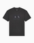Regular Fit Cotton Crewneck T-Shirt With Central Textured Branding