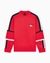 Regular Fit Cotton Crewneck Sweatshirt With Contrast Tape And Logo Patch
