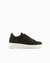 Nubuck Sneakers With Knurled Soles