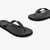 Rubber Flip Flops With Logo Script