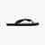 Rubber Flip Flops With Logo Script